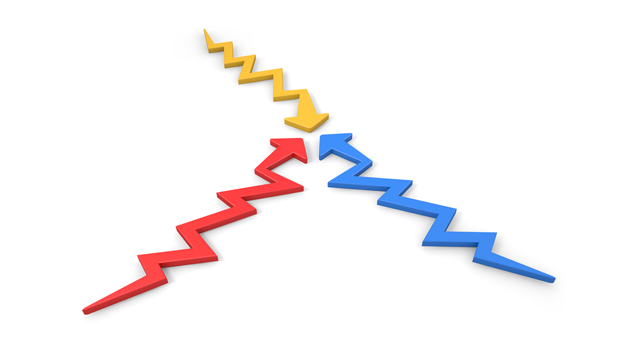 多数決｜矢印｜じぐざぐ - イラスト / 3Dレンダリング / 無料 / ダウンロード / 写真 / 3DCG