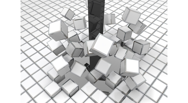 下に突き抜ける｜矢印｜ダウン - イラスト / 3Dレンダリング / 無料 / ダウンロード / 写真 / 3DCG