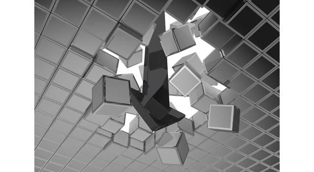 天井を破壊｜壁｜ブロック - イラスト / 3Dレンダリング / 無料 / ダウンロード / 写真 / 3DCG
