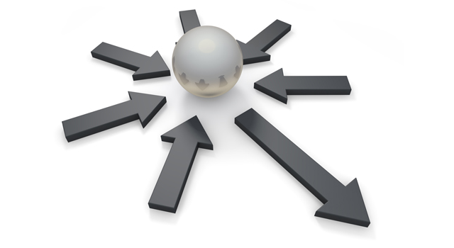 中心｜集中｜球 - イラスト / 3Dレンダリング / 無料 / ダウンロード / 写真 / 3DCG