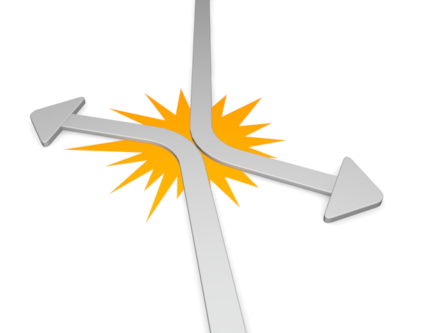 反発する｜矢印 - イラスト / 3Dレンダリング / 無料 / ダウンロード / 写真 / 3DCG