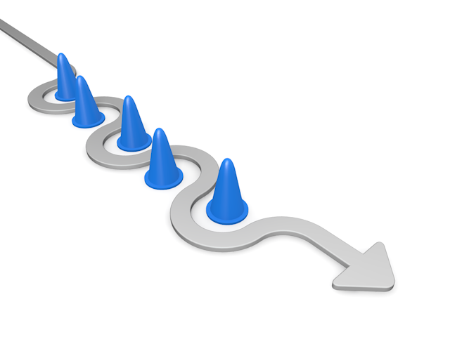 くねくね曲がる道｜矢印 - イラスト / 3Dレンダリング / 無料 / ダウンロード / 写真 / 3DCG