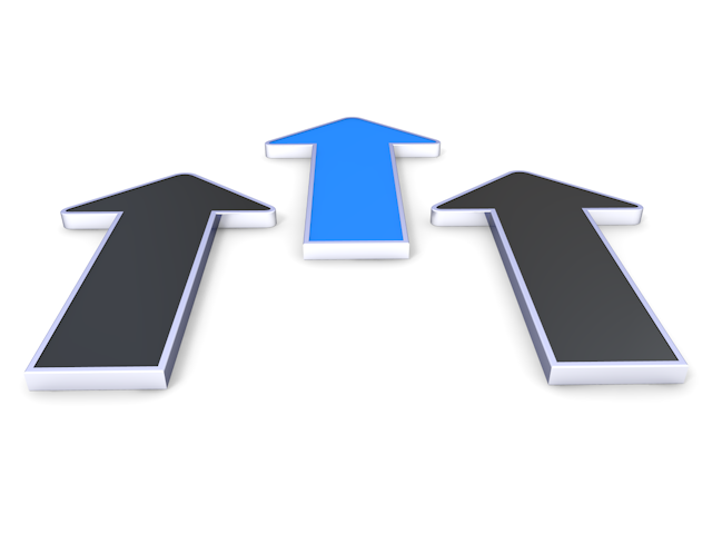 奥に進む｜後ろへ｜矢印 - イラスト / 3Dレンダリング / 無料 / ダウンロード / 写真 / 3DCG