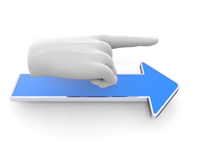 指示｜命令｜矢印 - イラスト / 3Dレンダリング / 無料 / ダウンロード / 写真 / 3DCG