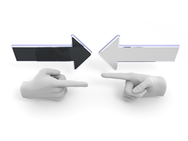 なすり合い｜責任｜失敗 - イラスト / 3Dレンダリング / 無料 / ダウンロード / 写真 / 3DCG