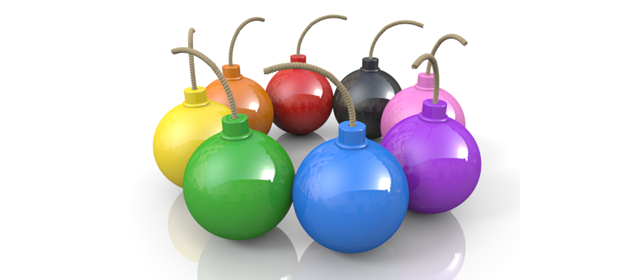 漫画風｜ばくだん - イラスト / 3Dレンダリング / 無料 / ダウンロード / 写真 / 3DCG