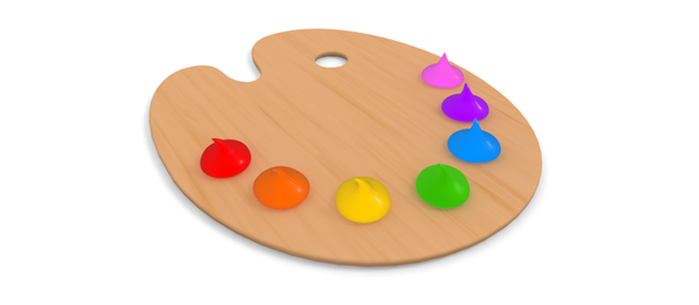 絵の具 - イラスト / 3Dレンダリング / 無料 / ダウンロード / 写真 / 3DCG