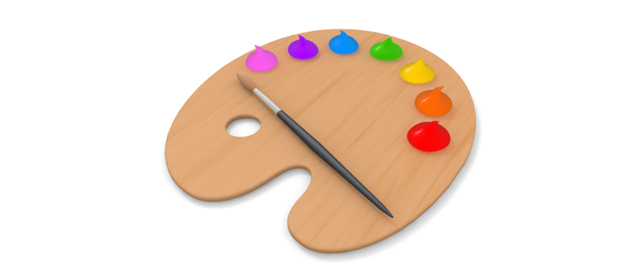 筆｜絵の具 - イラスト / 3Dレンダリング / 無料 / ダウンロード / 写真 / 3DCG