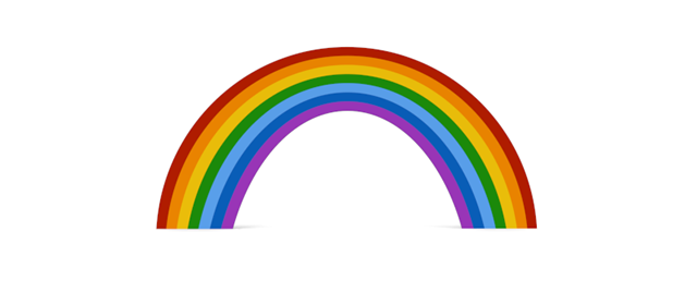 虹｜レインボー - イラスト / 3Dレンダリング / 無料 / ダウンロード / 写真 / 3DCG
