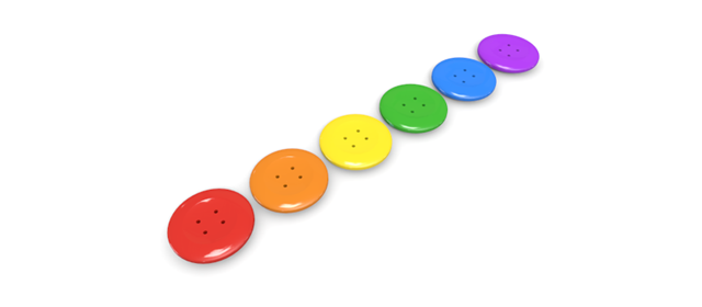 丸｜ボタン - イラスト / 3Dレンダリング / 無料 / ダウンロード / 写真 / 3DCG