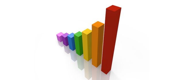 立体 - 棒グラフ - イラスト / 3Dレンダリング / 無料 / ダウンロード / 写真 / 3DCG