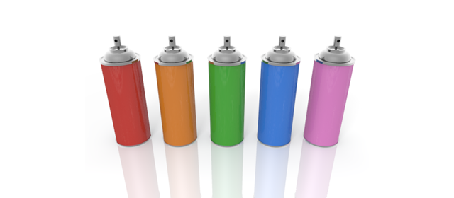 エアスプレー - イラスト / 3Dレンダリング / 無料 / ダウンロード / 写真 / 3DCG