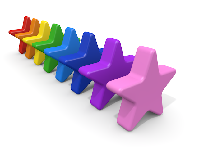 星｜整列｜キラキラ - イラスト / 3Dレンダリング / 無料 / ダウンロード / 写真 / 3DCG