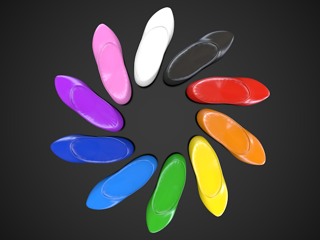 ヒールシューズ - イラスト / 3Dレンダリング / 無料 / ダウンロード / 写真 / 3DCG