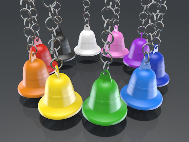 鐘｜鈴 - イラスト / 3Dレンダリング / 無料 / ダウンロード / 写真 / 3DCG