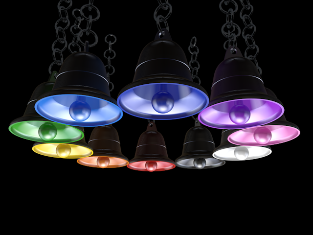 鈴｜鐘 - イラスト / 3Dレンダリング / 無料 / ダウンロード / 写真 / 3DCG