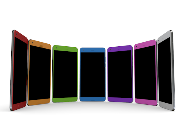 携帯｜スマートフォン - イラスト / 3Dレンダリング / 無料 / ダウンロード / 写真 / 3DCG