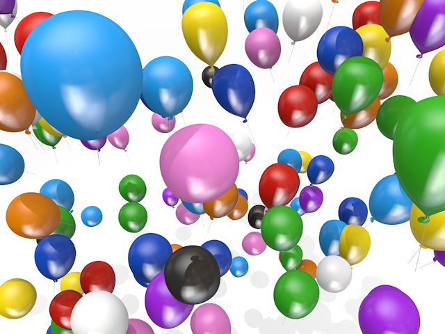 バルーン - イラスト / 3Dレンダリング / 無料 / ダウンロード / 写真 / 3DCG