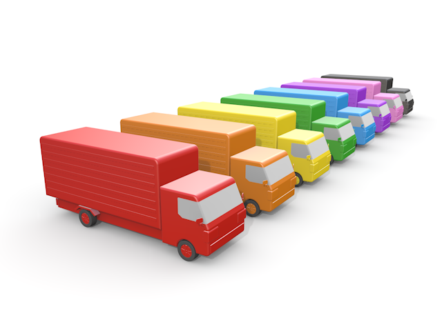 乗りもの｜トラック - イラスト / 3Dレンダリング / 無料 / ダウンロード / 写真 / 3DCG