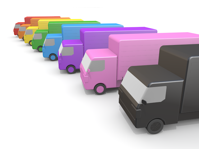 乗り物｜トラック - イラスト / 3Dレンダリング / 無料 / ダウンロード / 写真 / 3DCG