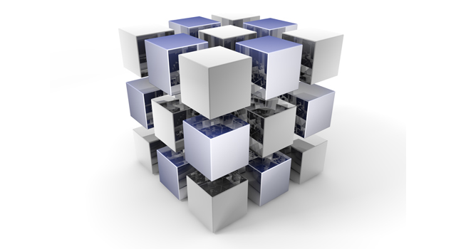 反射｜シルバー｜立方体 - イラスト / 3Dレンダリング / 無料 / ダウンロード / 写真 / 3DCG