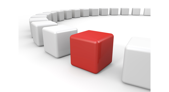 目立つ｜赤｜立方体 - イラスト / 3Dレンダリング / 無料 / ダウンロード / 写真 / 3DCG