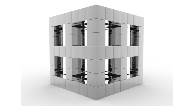 キューブ｜反射｜きれい - イラスト / 3Dレンダリング / 無料 / ダウンロード / 写真 / 3DCG