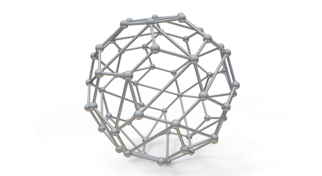 球体｜棒｜つながり - イラスト / 3Dレンダリング / 無料 / ダウンロード / 写真 / 3DCG