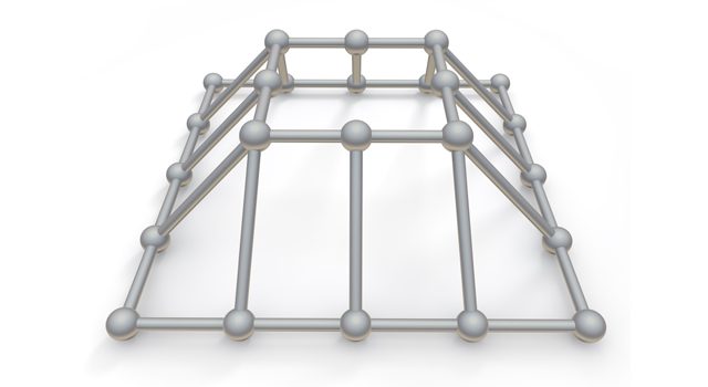 玉｜棒｜構造 - イラスト / 3Dレンダリング / 無料 / ダウンロード / 写真 / 3DCG