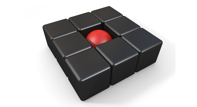 中心部｜赤色｜黒 - イラスト / 3Dレンダリング / 無料 / ダウンロード / 写真 / 3DCG