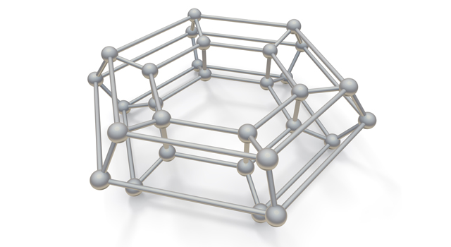 六画｜立方体 - イラスト / 3Dレンダリング / 無料 / ダウンロード / 写真 / 3DCG