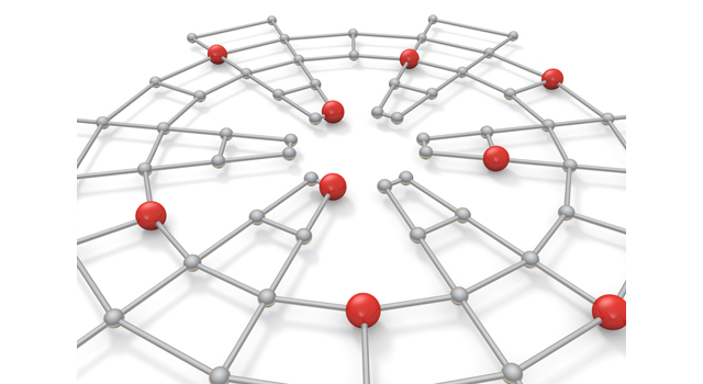 ネットワーク｜赤｜玉 - イラスト / 3Dレンダリング / 無料 / ダウンロード / 写真 / 3DCG