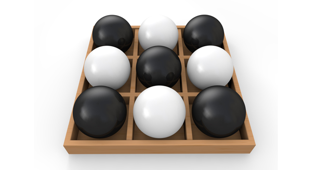 並び｜球体 - イラスト / 3Dレンダリング / 無料 / ダウンロード / 写真 / 3DCG