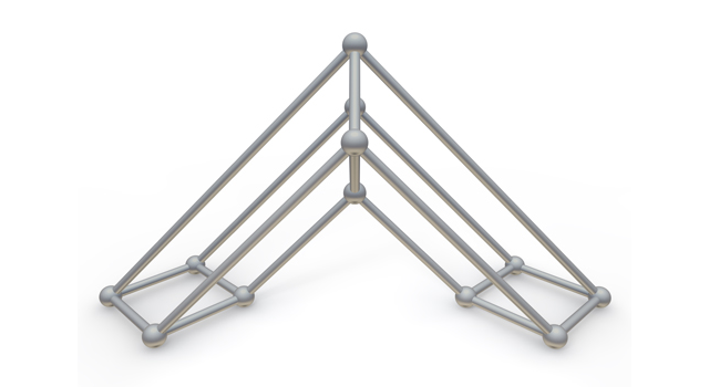 ライン｜つながり - イラスト / 3Dレンダリング / 無料 / ダウンロード / 写真 / 3DCG