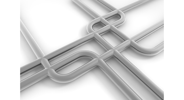 ネットワーク｜パイプ - イラスト / 3Dレンダリング / 無料 / ダウンロード / 写真 / 3DCG