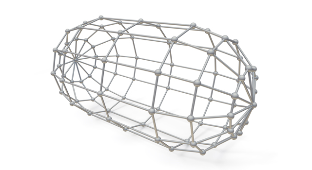 球体｜構造｜ライン - イラスト / 3Dレンダリング / 無料 / ダウンロード / 写真 / 3DCG