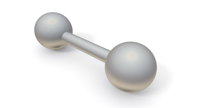 玉｜シルバー｜棒 - イラスト / 3Dレンダリング / 無料 / ダウンロード / 写真 / 3DCG