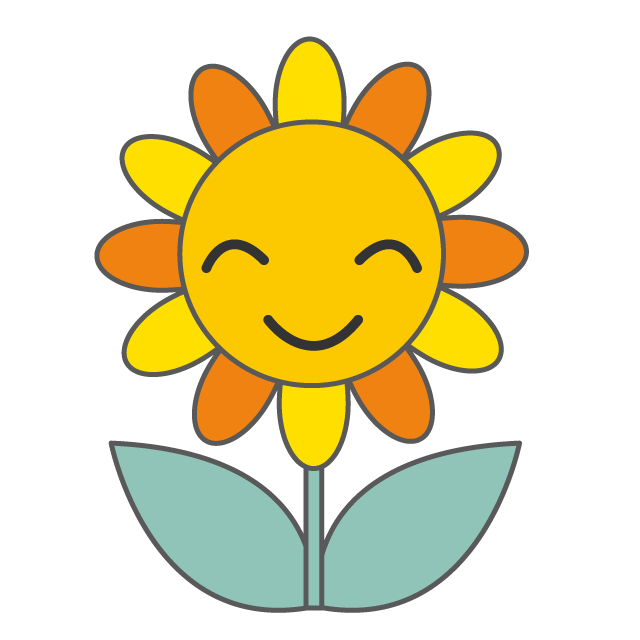 向日葵 - 人 / 手描き / 漫画 / アニメ / イラスト / クリップアート / フリー素材
