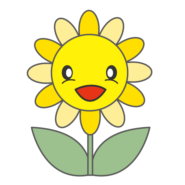 向日葵 - 人 / 手描き / 漫画 / アニメ / イラスト / クリップアート / フリー素材
