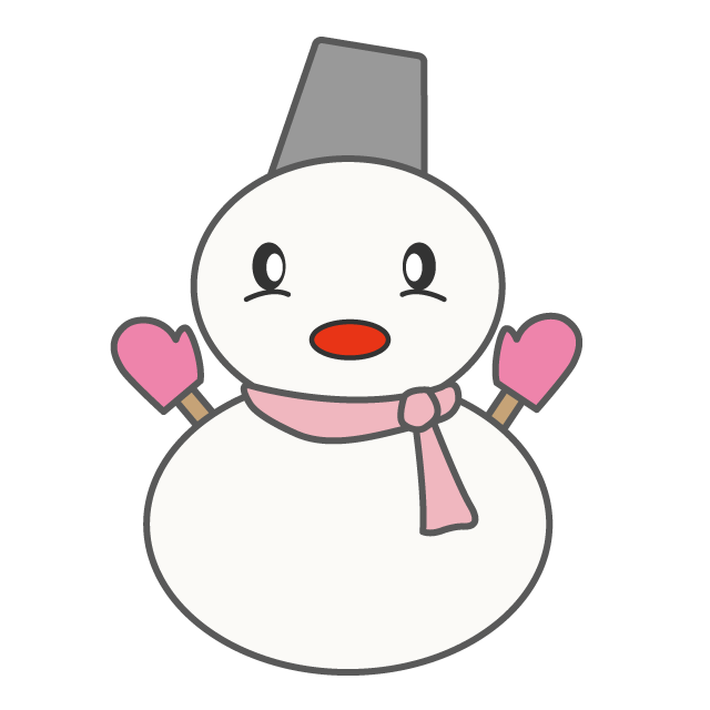スノーマン - 人 / 手描き / 漫画 / アニメ / イラスト / クリップアート / フリー素材