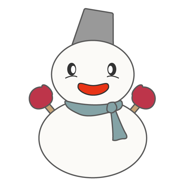 スノーマン - 人 / 手描き / 漫画 / アニメ / イラスト / クリップアート / フリー素材