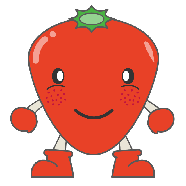 いちご - 人 / 手描き / 漫画 / アニメ / イラスト / クリップアート / フリー素材