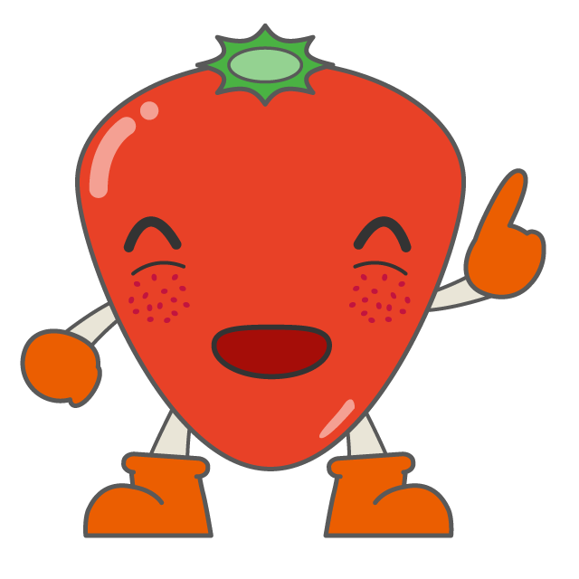 いちご - 人 / 手描き / 漫画 / アニメ / イラスト / クリップアート / フリー素材