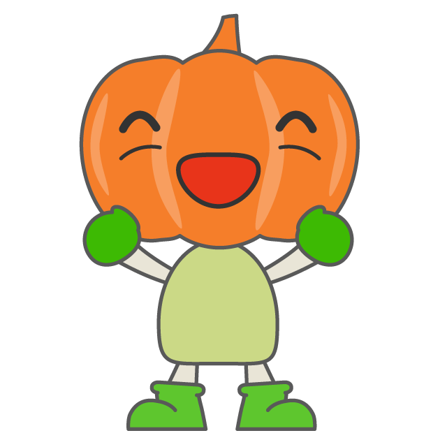 南瓜 - 人 / 手描き / 漫画 / アニメ / イラスト / クリップアート / フリー素材