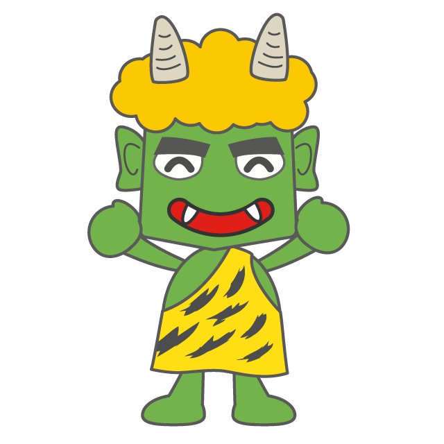 鬼 - 人 / 手描き / 漫画 / アニメ / イラスト / クリップアート / フリー素材