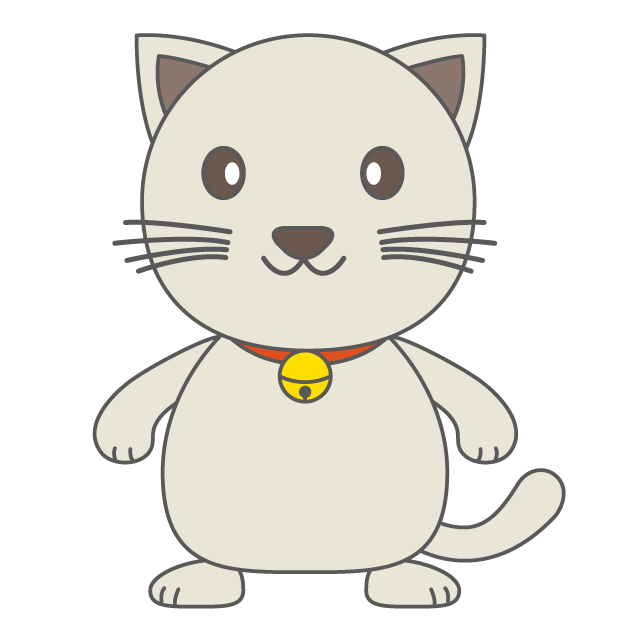 ネコ - 人 / 手描き / 漫画 / アニメ / イラスト / クリップアート / フリー素材