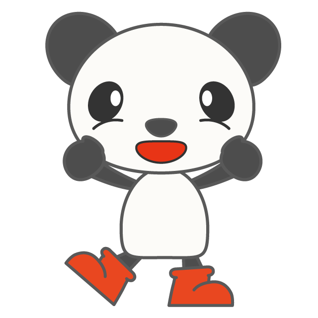 パンダ - 人 / 手描き / 漫画 / アニメ / イラスト / クリップアート / フリー素材