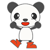 パンダ - キャラクター｜人物｜フリーイラスト