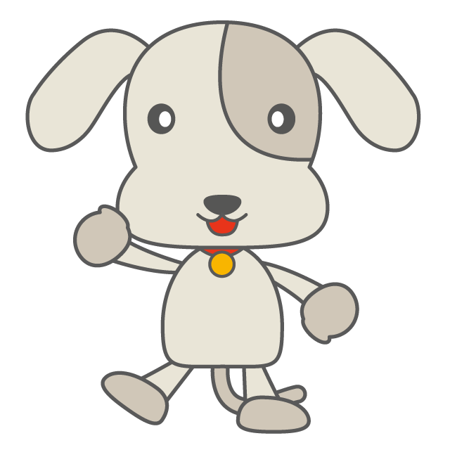 イヌ - 人 / 手描き / 漫画 / アニメ / イラスト / クリップアート / フリー素材