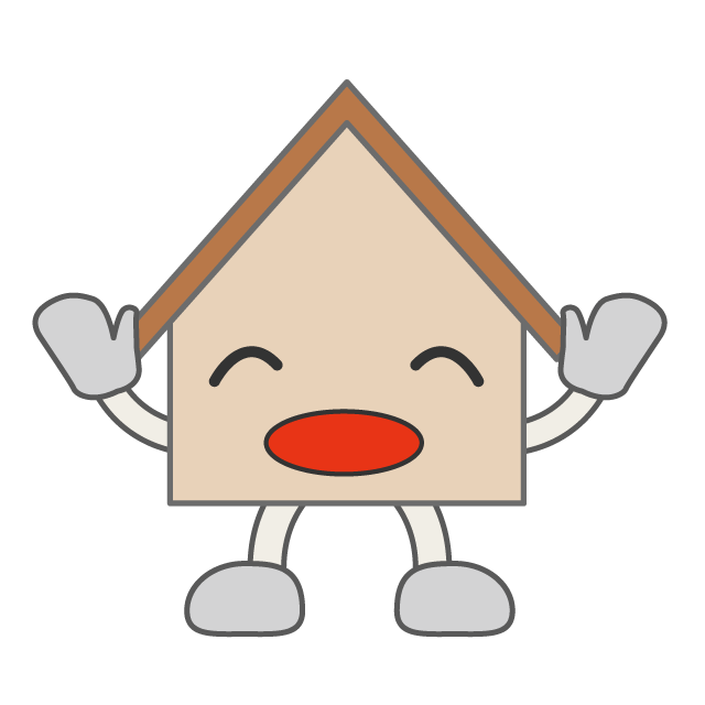 ハウス - 人 / 手描き / 漫画 / アニメ / イラスト / クリップアート / フリー素材